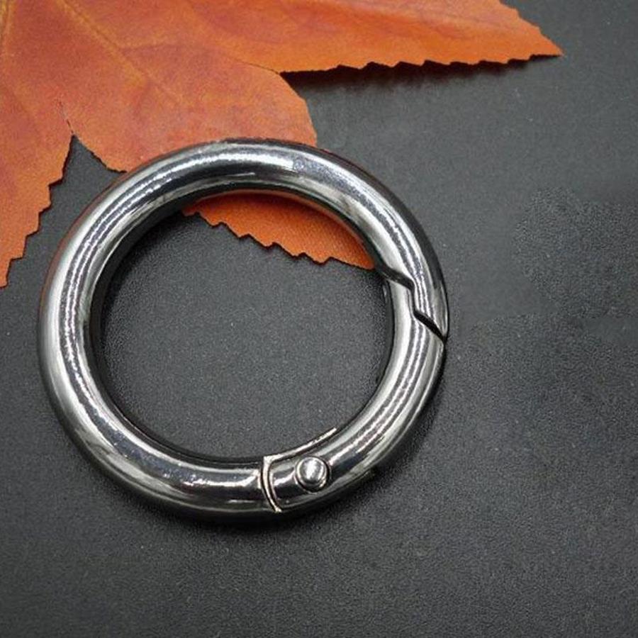 1 Pcs Metal Round Carabiner Spring Snap Clips Hook O Ring Keychain Keyring Backpack Buckle DIY Jewelry Openable Black New
1 Pcs Metal Round Carabiner Spring Snap Clips Hook O Ring Keychain Keyring Backpack Buckle DIY Jewelry Openable Black New