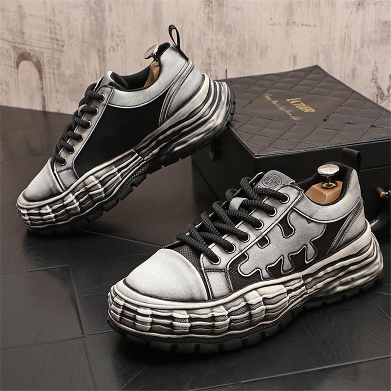 Новые мужские вулканизированные туфли, модные туфли на платформе, повседневные кроссовки для улицы, мужские уличные туфли для скейтбординга, туфли на шнуровке Zapatillas Hombre 38 чёрный
Новые мужские вулканизированные туфли, модные туфли на платформе, повседневные кроссовки для улицы, мужские уличные туфли для скейтбординга, туфли на шнуровке Zapatillas Hombre 38 чёрный