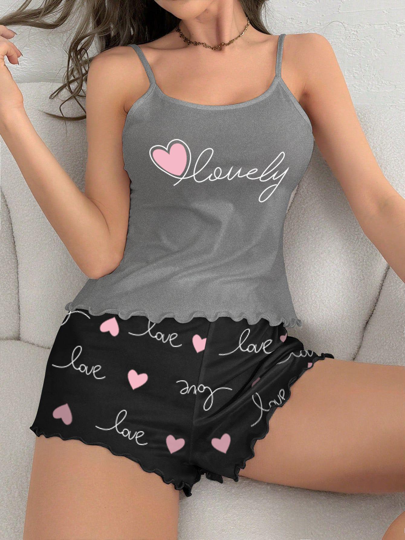 Пижама шорты на бретелях, женский домашний комплект XL
Пижама шорты на бретелях, женский домашний комплект XL