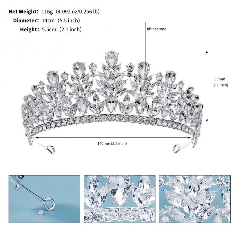 Bride s Crown Baroque Luxurious Wedding Dinner Crystal
Bride s Crown Baroque Luxurious Wedding Dinner Crystal