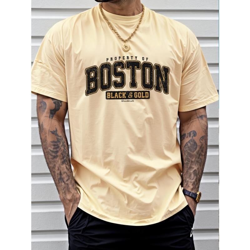 Мужская летняя модная повседневная футболка с коротким рукавом, свободного кроя, больших размеров, с принтом буквы Boston, спортивная, с круглым вырезом XL
Мужская летняя модная повседневная футболка с коротким рукавом, свободного кроя, больших размеров, с принтом буквы Boston, спортивная, с круглым вырезом XL