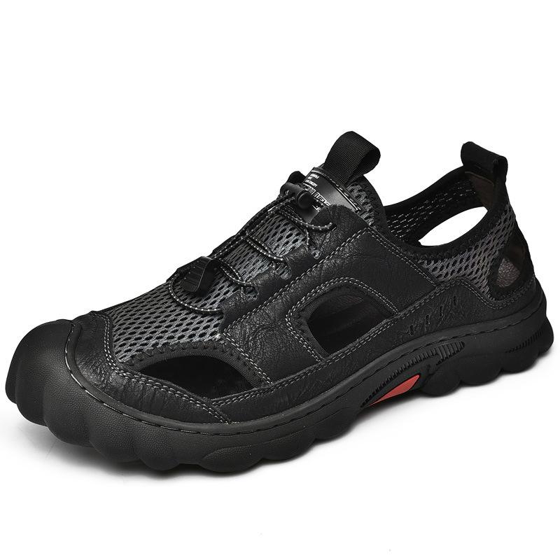 Летние сандалии с закрытым носком, пляжная обувь, новые мужские туфли для отдыха на открытом воздухе с сеткой, дышащие туфли Coros 42 чёрный
Летние сандалии с закрытым носком, пляжная обувь, новые мужские туфли для отдыха на открытом воздухе с сеткой, дышащие туфли Coros 42 чёрный