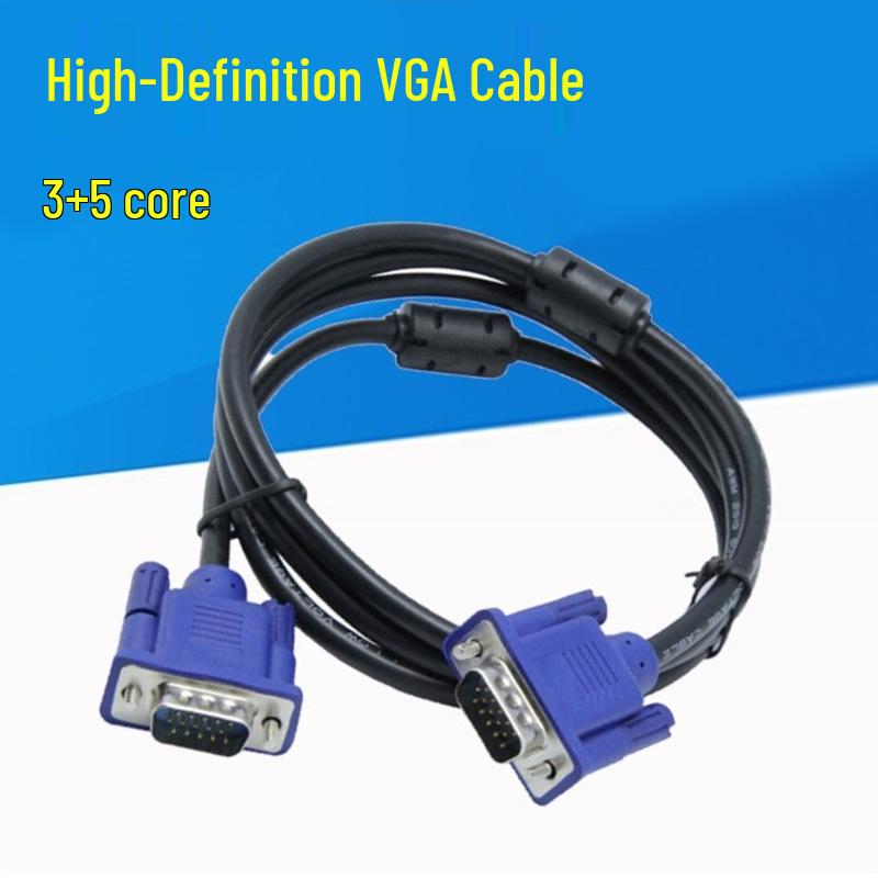 VGA Cable 3+5, 1.5-10M for HD Video Connection: Computer Monitors, TVs, Projectors, Laptops 1.5m
VGA Cable 3+5, 1.5-10M for HD Video Connection: Computer Monitors, TVs, Projectors, Laptops 1.5m