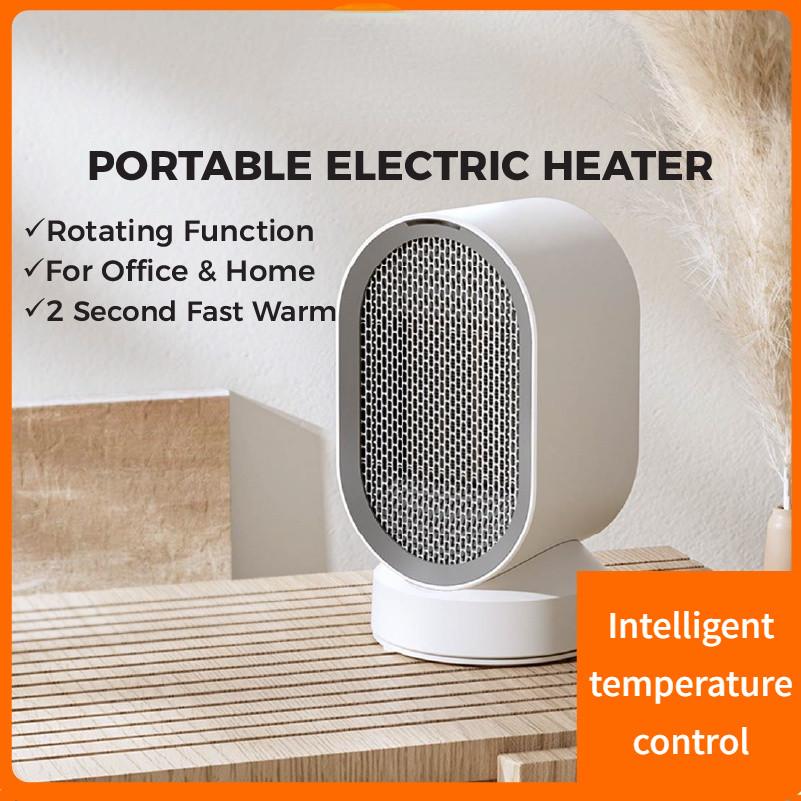 600W Portable Electric Heater Household Rotatable Hot Air Blower Double Function Fast Heating Advanced - Black
600W Portable Electric Heater Household Rotatable Hot Air Blower Double Function Fast Heating Advanced - Black