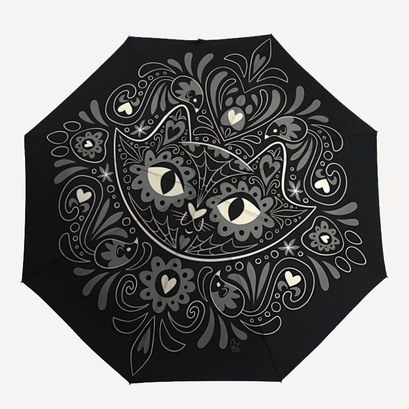 1pc Cat Mandala Automatic Open/Close Umbrella, Windproof, Folding Compact Umbrella with Lightweight Design for Women/Men029
1pc Cat Mandala Automatic Open/Close Umbrella, Windproof, Folding Compact Umbrella with Lightweight Design for Women/Men029