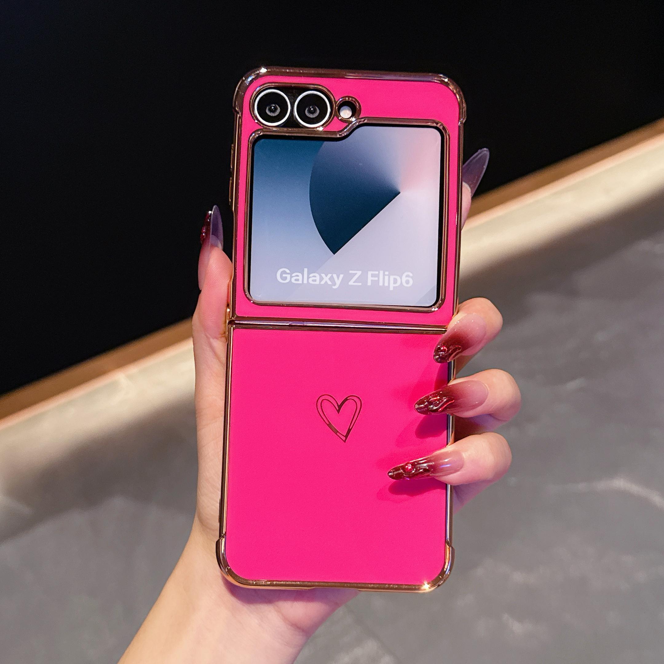 Z Flip7 FE Electroplated Simple Love Heart Soft Case For Samsung Galaxy Z Flip 5 6 7 Flip6 Airbag Bumper Glossy Silicone Cover Galaxy Z Flip6
Z Flip7 FE Electroplated Simple Love Heart Soft Case For Samsung Galaxy Z Flip 5 6 7 Flip6 Airbag Bumper Glossy Silicone Cover Galaxy Z Flip6