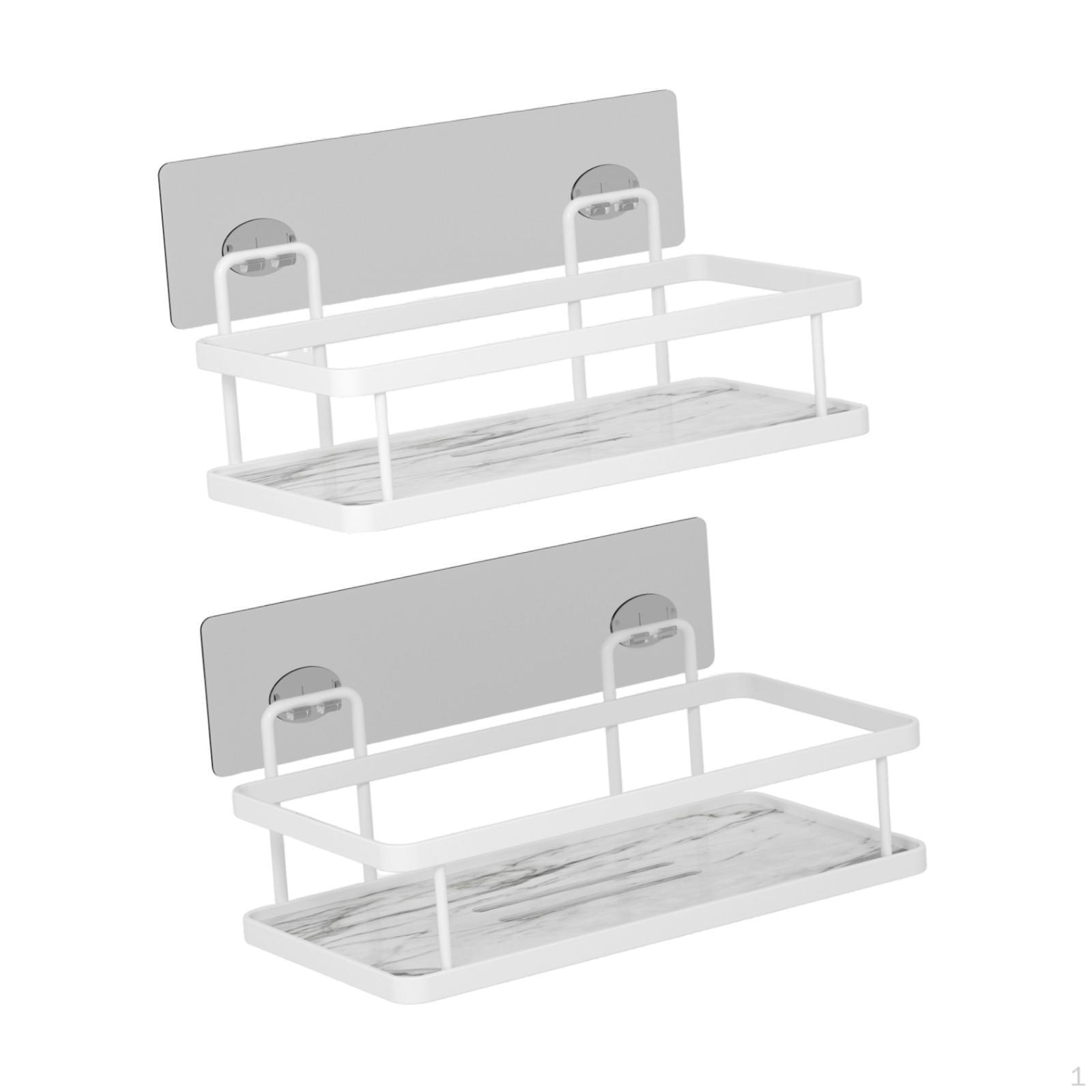 Bathroom Caddy Rack for Wall Installation And Organization 2 Tier білий
Bathroom Caddy Rack for Wall Installation And Organization 2 Tier білий
