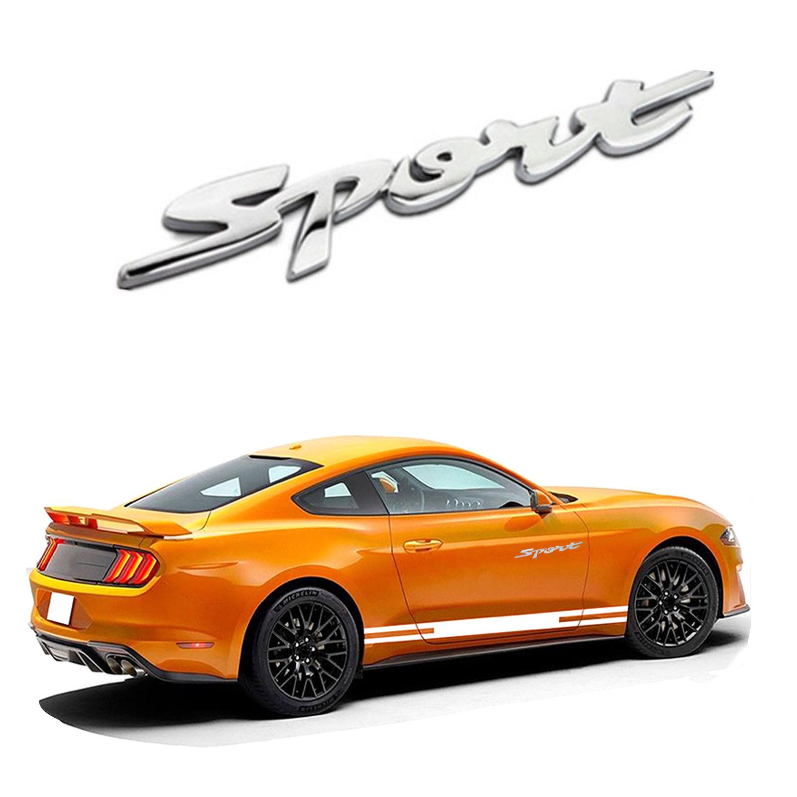 3D Metal SPORT Premium Car Side Fender Rear Trunk Emblem Badge Decals for All Cars Zinc Alloy Emblems Decoration Car Stickers
3D Metal SPORT Premium Car Side Fender Rear Trunk Emblem Badge Decals for All Cars Zinc Alloy Emblems Decoration Car Stickers