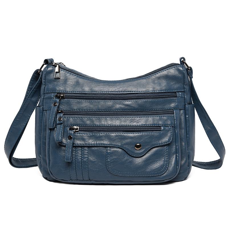 Middle-aged mother shoulder bag new flow simple fashion versatile multi-layer large-capacity messenger bag синий
Middle-aged mother shoulder bag new flow simple fashion versatile multi-layer large-capacity messenger bag синий