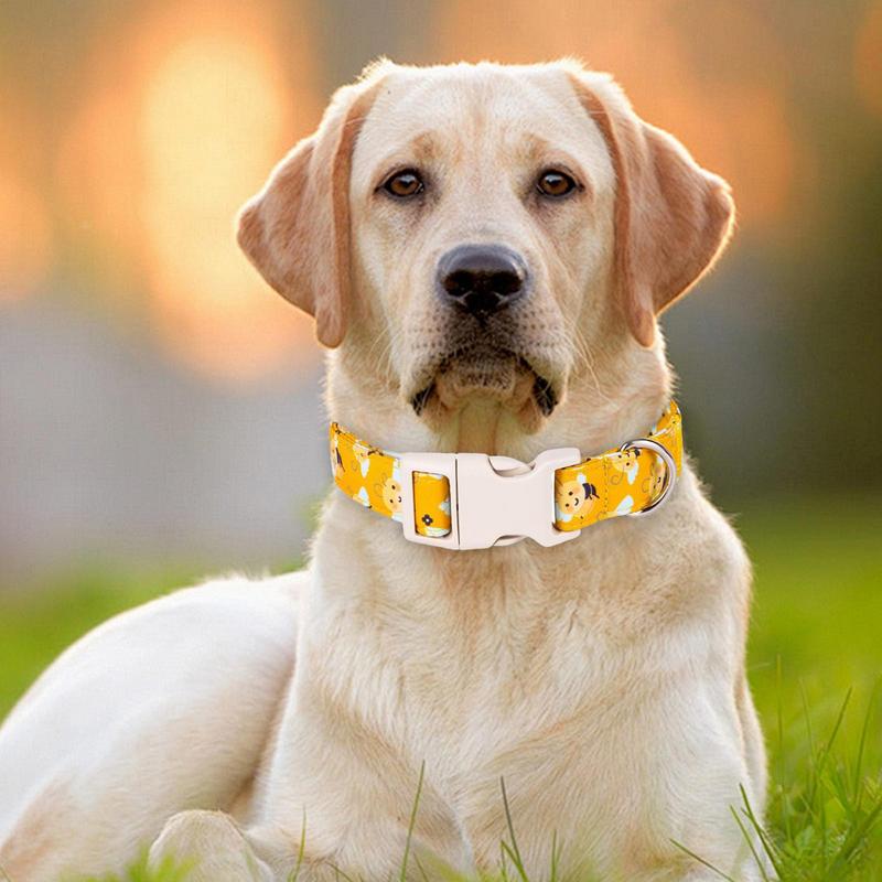 Pet Collars For Dogs Soft Adjustable Neck Collar Adjustable Design Necklace Decoration For Walking Outdoor Activities Daily Use france
Pet Collars For Dogs Soft Adjustable Neck Collar Adjustable Design Necklace Decoration For Walking Outdoor Activities Daily Use france