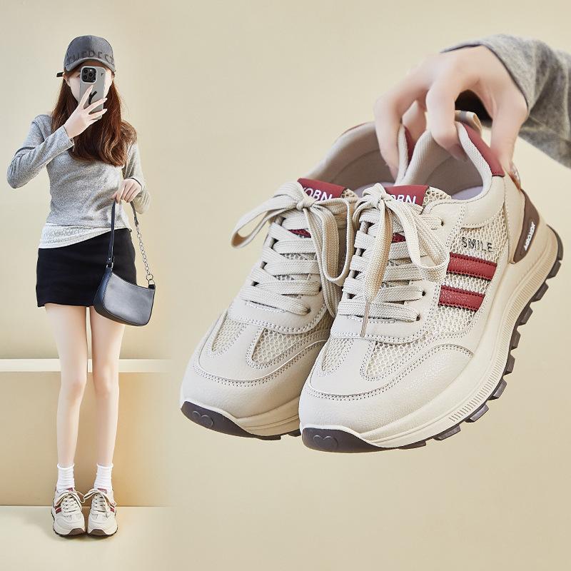 New Dad Shoes for Women In Summer Student Sports and Leisure Street Photography Mesh Breathable and Heightened 40
New Dad Shoes for Women In Summer Student Sports and Leisure Street Photography Mesh Breathable and Heightened 40