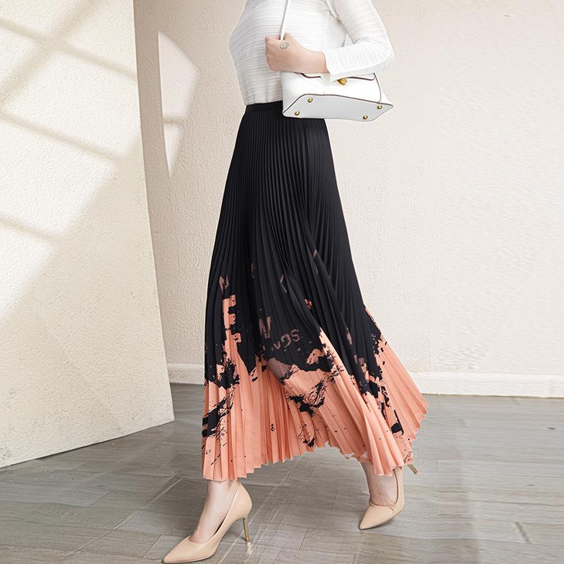 Women s High-Waist A-Line Pleated Skirt - Medium-Length, Spring/Autumn Design with Slim Fit and Long Draping One Size (90-155cm)
Women s High-Waist A-Line Pleated Skirt - Medium-Length, Spring/Autumn Design with Slim Fit and Long Draping One Size (90-155cm)