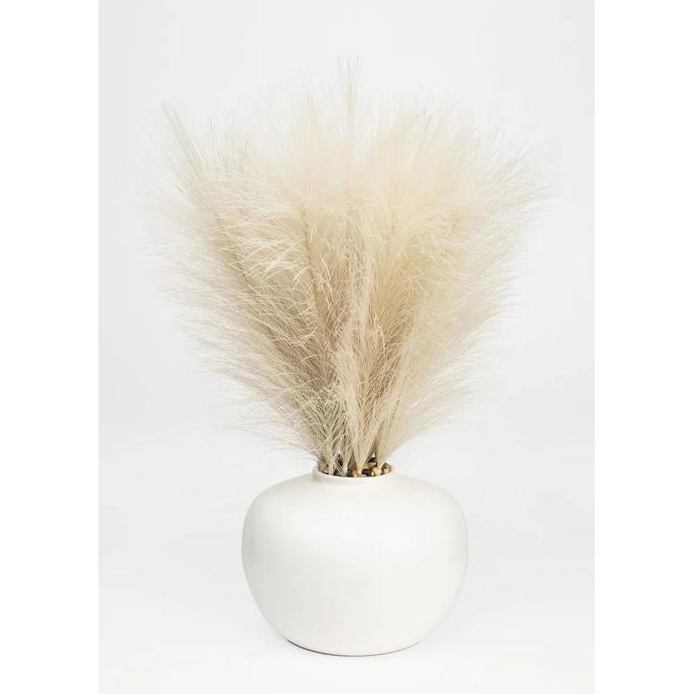 Artificial 14 Inch Pampas Plant in White Ceramic Vase Home Decoration Centerpiece Events Weddings Bridal Showers Indoor Decor United States
Artificial 14 Inch Pampas Plant in White Ceramic Vase Home Decoration Centerpiece Events Weddings Bridal Showers Indoor Decor United States