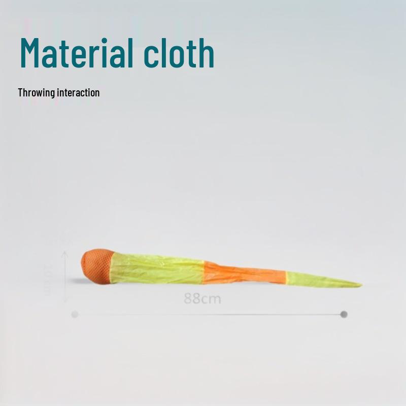 Soft Tail Rainbow Meteor Ball: Children s Outdoor Throw & Catch Interactive Toy Blue rainbow meteor ball - 88cm
Soft Tail Rainbow Meteor Ball: Children s Outdoor Throw & Catch Interactive Toy Blue rainbow meteor ball - 88cm