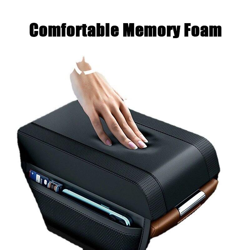 Car Central Console Armrest Pad Universal Armrest Cushion with Pocket Memory Cotton Elbow Support Auto Armrests Storage Box коричневый
Car Central Console Armrest Pad Universal Armrest Cushion with Pocket Memory Cotton Elbow Support Auto Armrests Storage Box коричневый