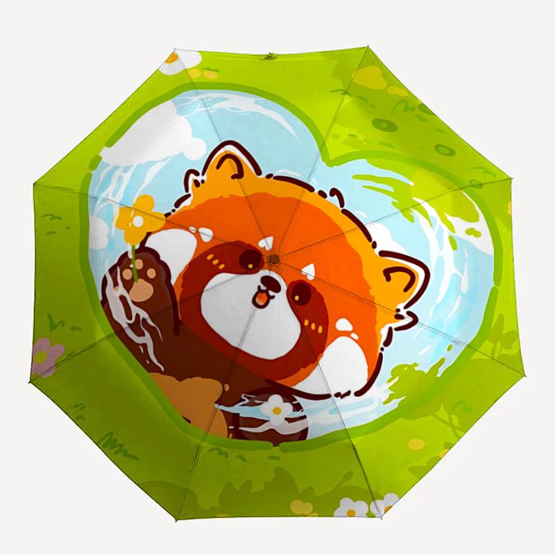 1pc Red Panda Heart Adventure Auto Open/close, 8-Rib Iron Frame, Compact Folding Cute Umbrella All-Season Portable Umbrella for Travel 012
1pc Red Panda Heart Adventure Auto Open/close, 8-Rib Iron Frame, Compact Folding Cute Umbrella All-Season Portable Umbrella for Travel 012