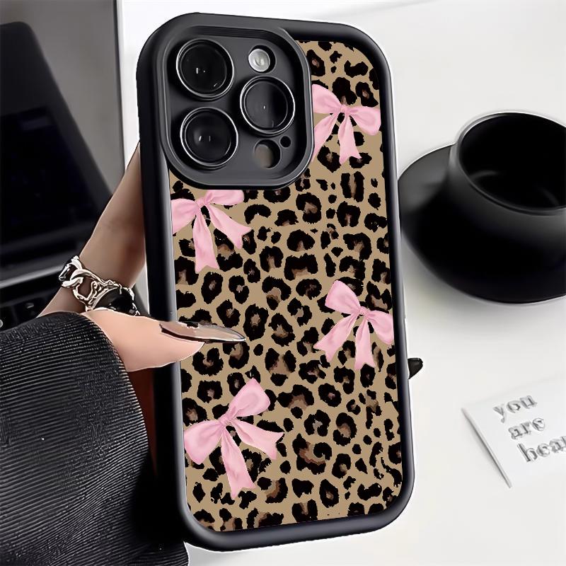 Leopard Print Bow Phone Case For iPhone 17 Air 16 e 15 14 13 12 11 Pro Max Plus Mini SE Anti-Fall Scratch Resistant iPhone 14 Plus
Leopard Print Bow Phone Case For iPhone 17 Air 16 e 15 14 13 12 11 Pro Max Plus Mini SE Anti-Fall Scratch Resistant iPhone 14 Plus