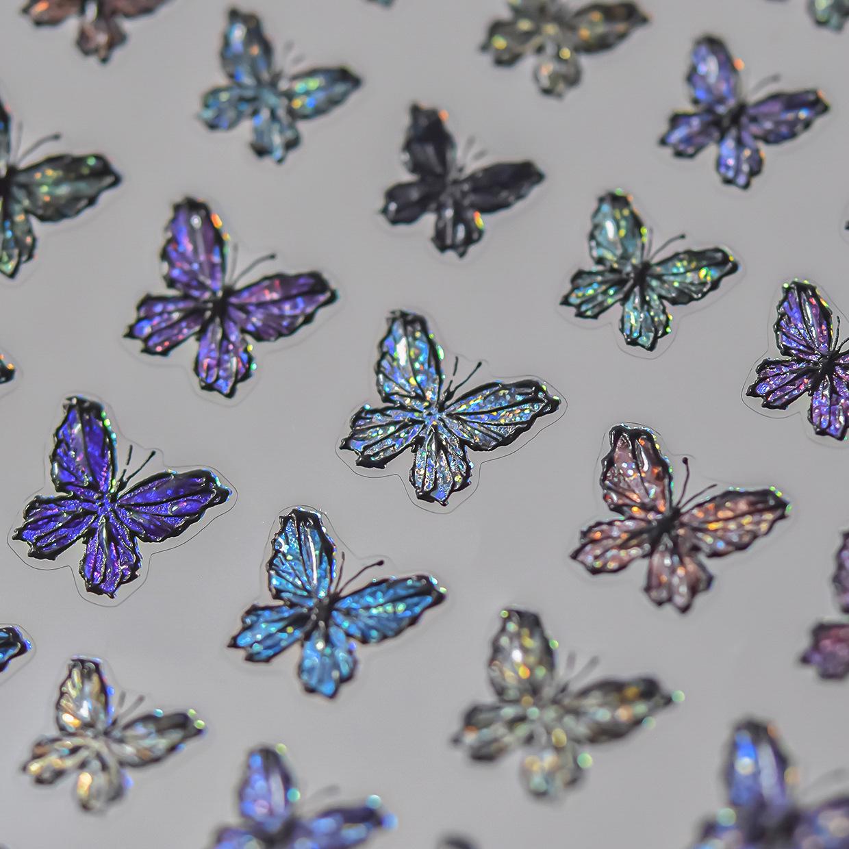 Tomoni Cat Eye Nail Stickers: Popular Japanese Stationery for Kids, featuring Colorful Butterfly Designs
Tomoni Cat Eye Nail Stickers: Popular Japanese Stationery for Kids, featuring Colorful Butterfly Designs