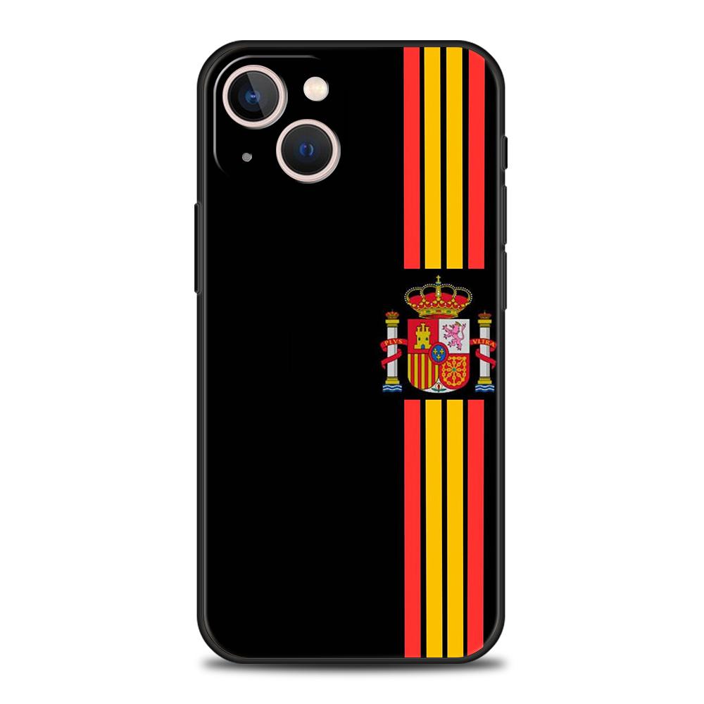 Luxury TPU Soft Phone Case For iPhone 16 11 15 14 Pro MAX 12 13 7 8 Plus X XR XS SE 2022 Black Cover Spain Bull Flag iPhone 7 8 SE
Luxury TPU Soft Phone Case For iPhone 16 11 15 14 Pro MAX 12 13 7 8 Plus X XR XS SE 2022 Black Cover Spain Bull Flag iPhone 7 8 SE