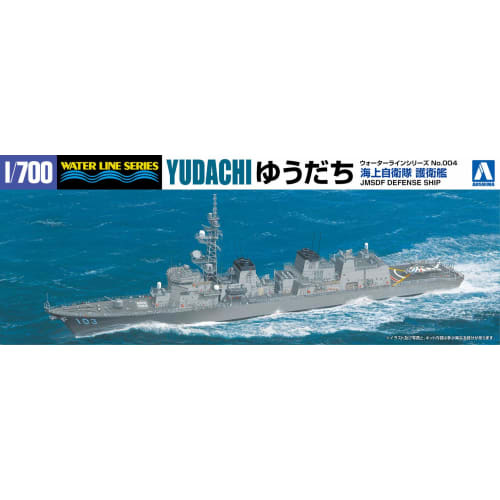 Aoshima Bunka Kyozaisha 1/700, серия Waterline, эсминец морских сил самообороны Yuudachi, пластиковая модель 004
Aoshima Bunka Kyozaisha 1/700, серия Waterline, эсминец морских сил самообороны Yuudachi, пластиковая модель 004