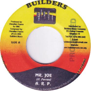 7inch Record A.R.P. - Mr. Joe NONE Builders 2000 Jamaica Reggae, Ska & Dub Used
7inch Record A.R.P. - Mr. Joe NONE Builders 2000 Jamaica Reggae, Ska & Dub Used