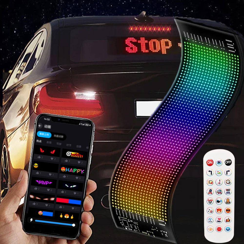 RGB LED Матрица Пиксельная Панель Управление Пультом LED Панель Гибкий Дисплей Свет Пульт ДУ Приложение Bluetooth Автомобильный Рекламный Экран Декоративный 32cm
RGB LED Матрица Пиксельная Панель Управление Пультом LED Панель Гибкий Дисплей Свет Пульт ДУ Приложение Bluetooth Автомобильный Рекламный Экран Декоративный 32cm