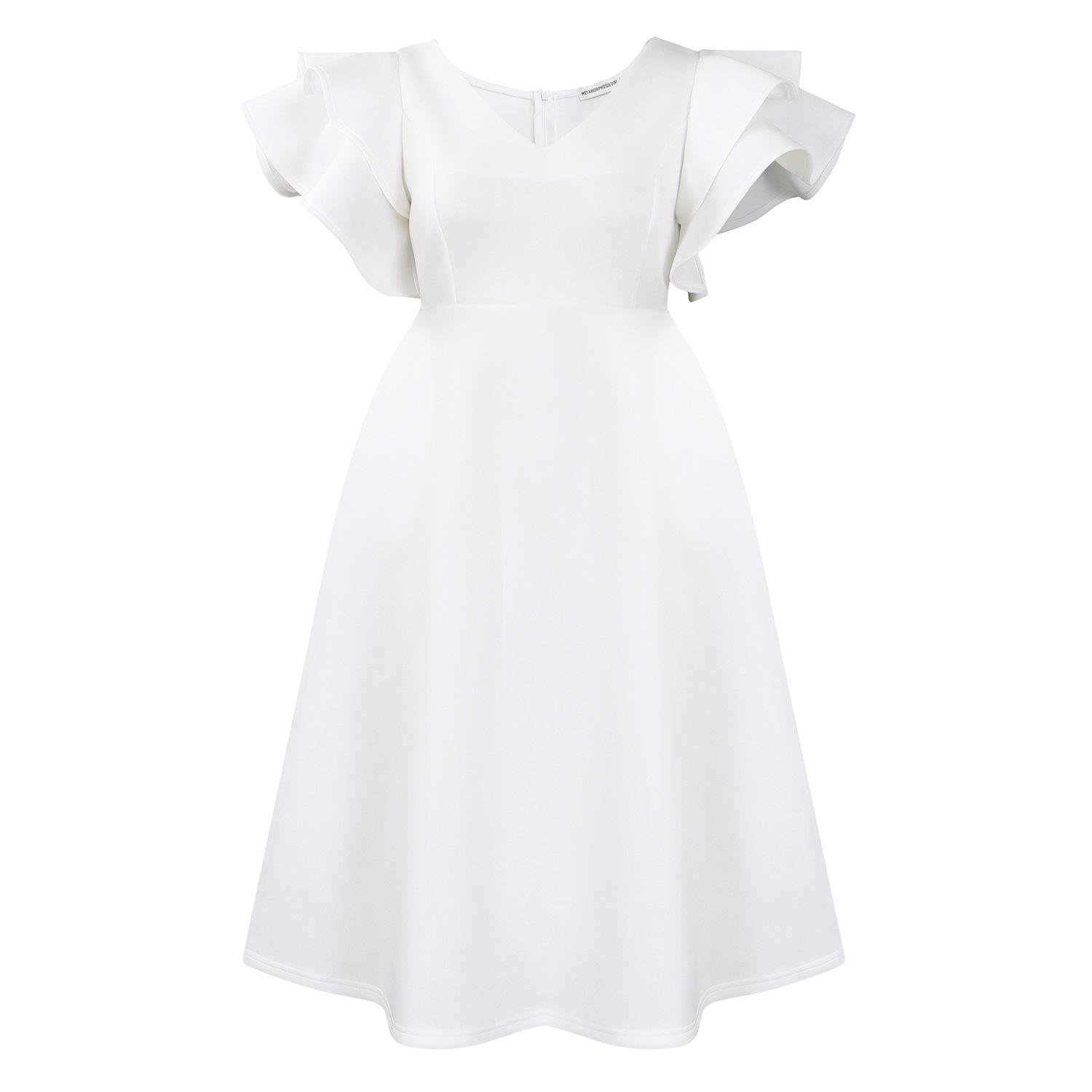 Летняя юбка с оборками, с высокой талией, А-силуэта, банкетное платье XXXL белый
Летняя юбка с оборками, с высокой талией, А-силуэта, банкетное платье XXXL белый