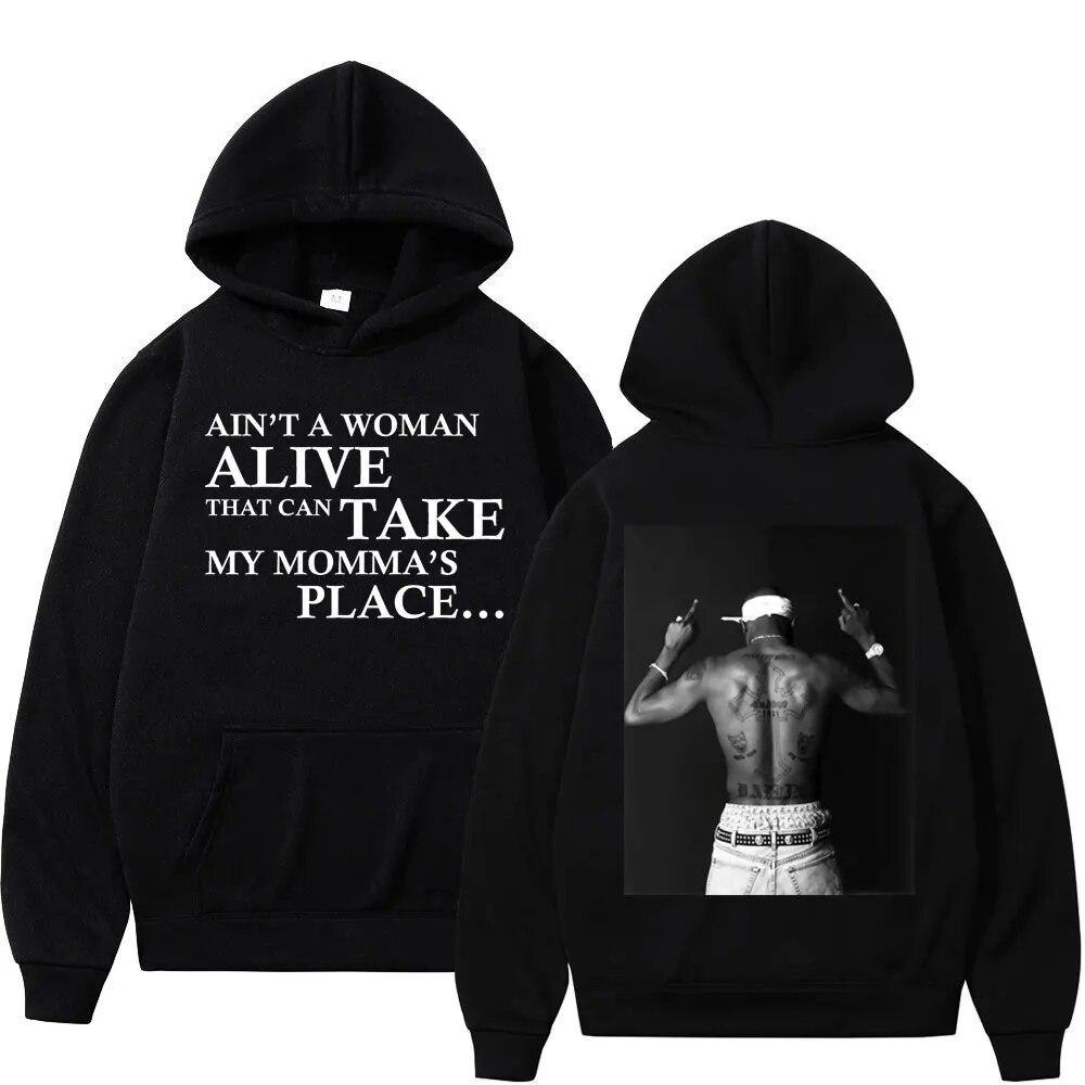 2023 Rapper Tupac 2pac Double Sided Print Hoodie Unisex Vintage Casual Fleece Sweatshirts High Street Fashion Oversized Hoodies Unisex
2023 Rapper Tupac 2pac Double Sided Print Hoodie Unisex Vintage Casual Fleece Sweatshirts High Street Fashion Oversized Hoodies Unisex