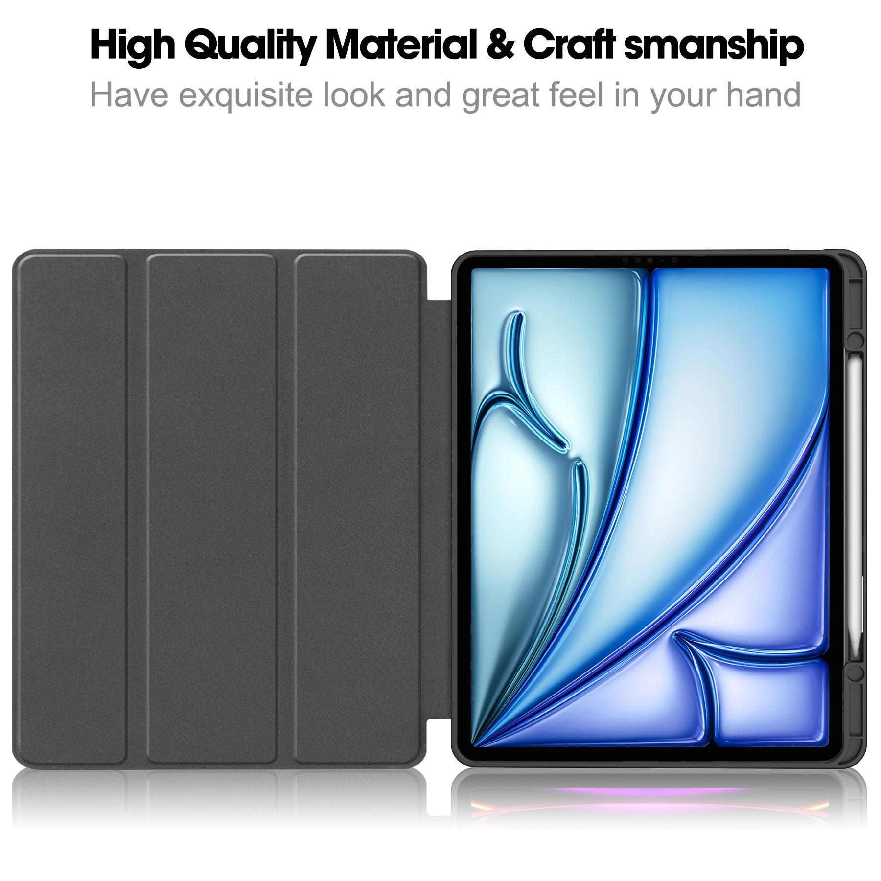 For iPad Air 13 (2025)/(2024) Case Pattern Printing Tri-Fold Stand Leather Cover with Pen Slot E
For iPad Air 13 (2025)/(2024) Case Pattern Printing Tri-Fold Stand Leather Cover with Pen Slot E