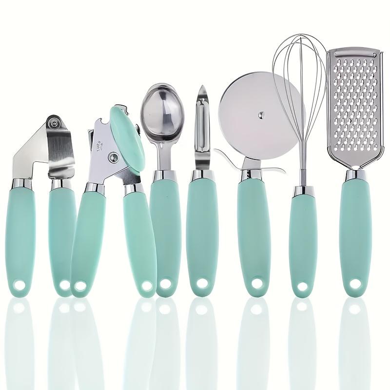 Stainless Steel Kitchen Utensil Set - Ergonomically Designed with Comfort Grip Handles - Multifunctional Cooking Tools зелений
Stainless Steel Kitchen Utensil Set - Ergonomically Designed with Comfort Grip Handles - Multifunctional Cooking Tools зелений