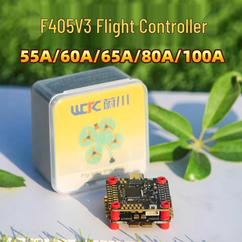 Weichuan FPV Flight Stack F405V3 with 65A ESC
Weichuan FPV Flight Stack F405V3 with 65A ESC