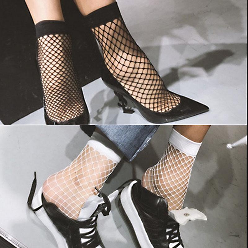Fashion Sexy Hot Sale White High Quality Women Thin Fashion Short Socks Fishnet Hollow Black Clothing Accessories 1Pair
Fashion Sexy Hot Sale White High Quality Women Thin Fashion Short Socks Fishnet Hollow Black Clothing Accessories 1Pair