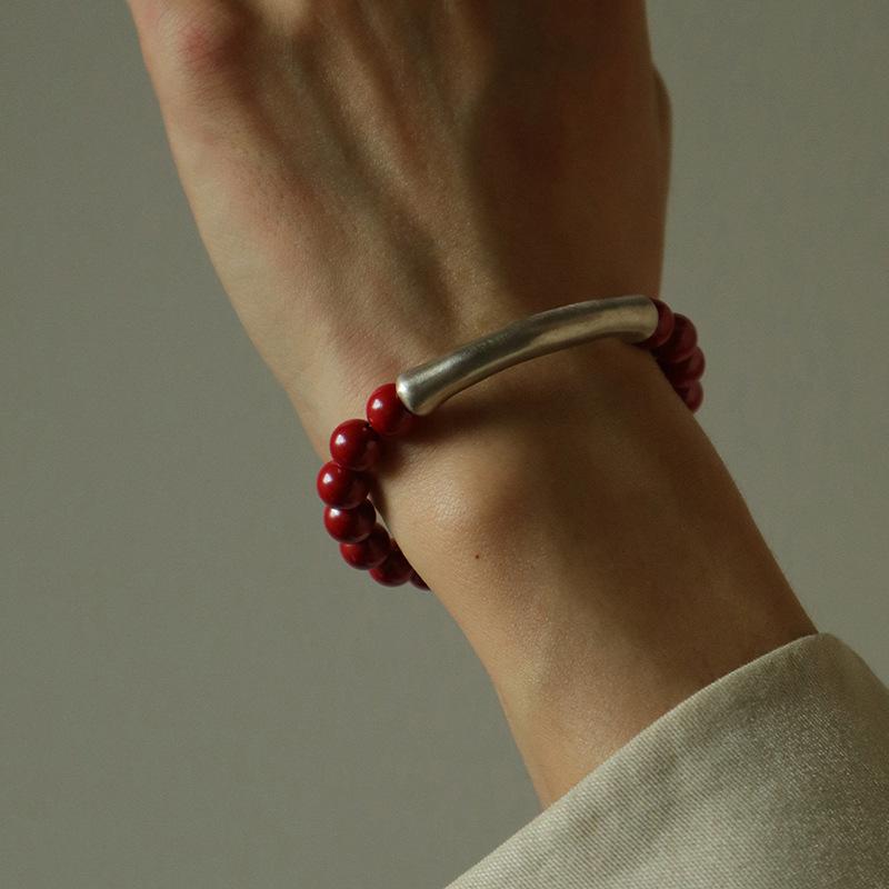 Natural agate crystal beaded bracelet New Chinese simple high-end bracelet Light luxury versatile temperament jewelry
Natural agate crystal beaded bracelet New Chinese simple high-end bracelet Light luxury versatile temperament jewelry