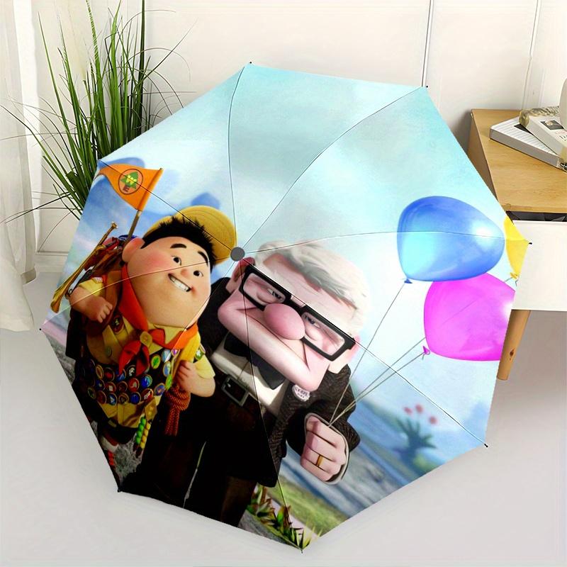 Happy Carl & Russell Up Disney Automatic Opening and Closing Cartoon Umbrella - Lightweight 3-Fold Design, Suitable for Fans, Travel, Daily
Happy Carl & Russell Up Disney Automatic Opening and Closing Cartoon Umbrella - Lightweight 3-Fold Design, Suitable for Fans, Travel, Daily