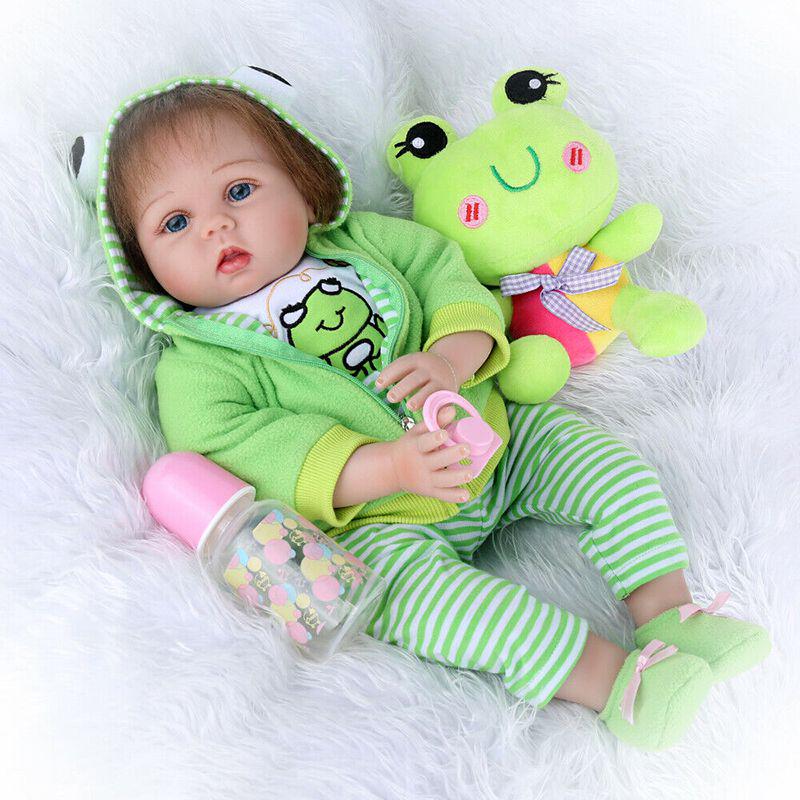 Newborn Dolls Lifelike Realistic Ilicone Vinyl Reborn Baby Gorl Doll Xmas Gifts
Newborn Dolls Lifelike Realistic Ilicone Vinyl Reborn Baby Gorl Doll Xmas Gifts