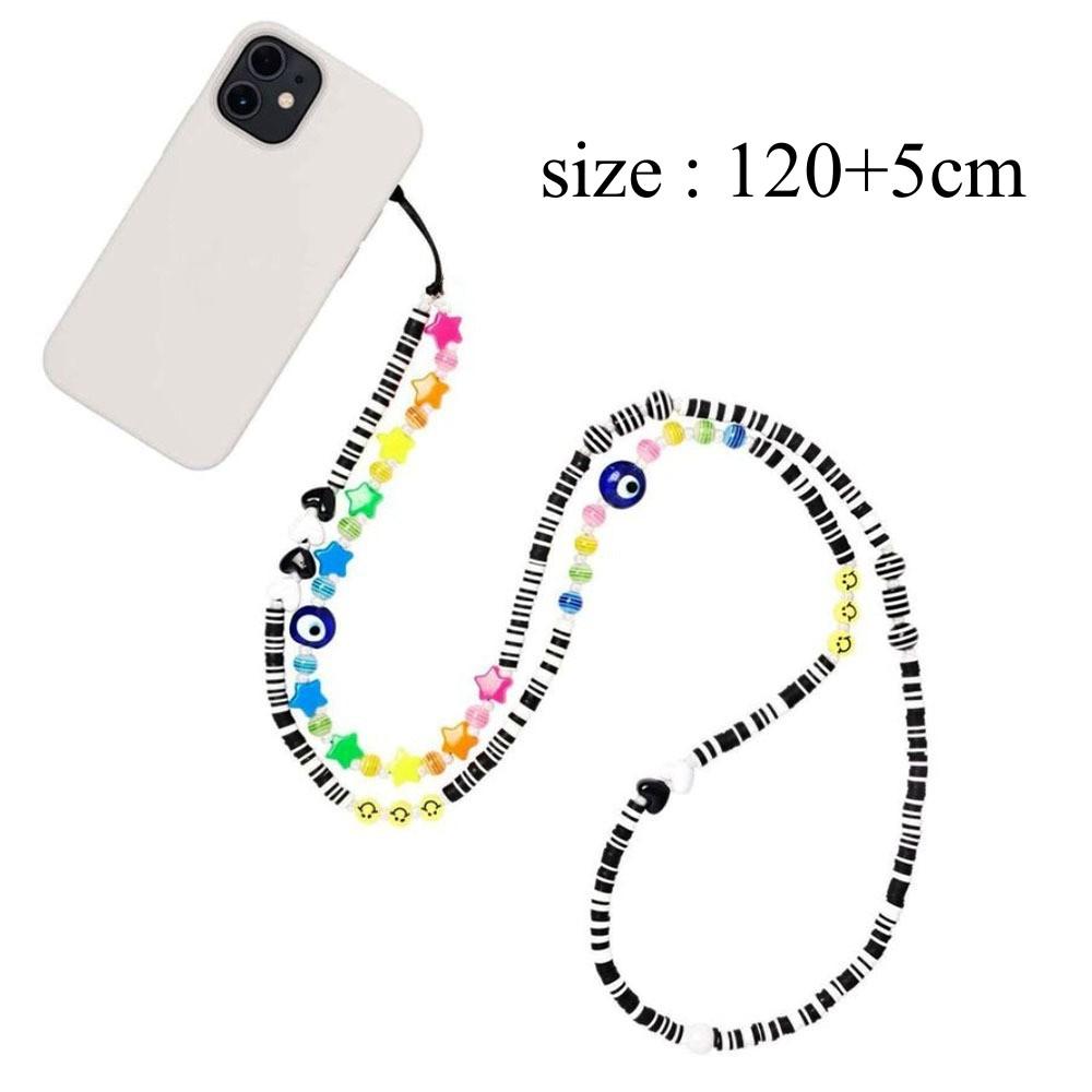 Long Phone Strap Jewelry Wholesale Evil Eye Cell Phone Beads Chain for Women Girls Friends Gift Heart Phone Charm Accessories
Long Phone Strap Jewelry Wholesale Evil Eye Cell Phone Beads Chain for Women Girls Friends Gift Heart Phone Charm Accessories