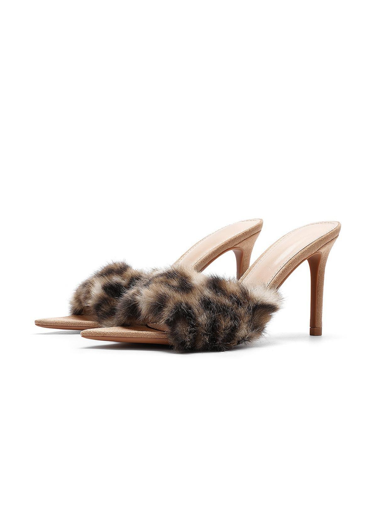 First Encounter Season Mao Mao High-Heeled Cool Slippers Women S Fashion Outer Wear Autumn And Winter Versatile Pointed Thin Heel Bag Head Muller 35 цветной печати леопарда
First Encounter Season Mao Mao High-Heeled Cool Slippers Women S Fashion Outer Wear Autumn And Winter Versatile Pointed Thin Heel Bag Head Muller 35 цветной печати леопарда