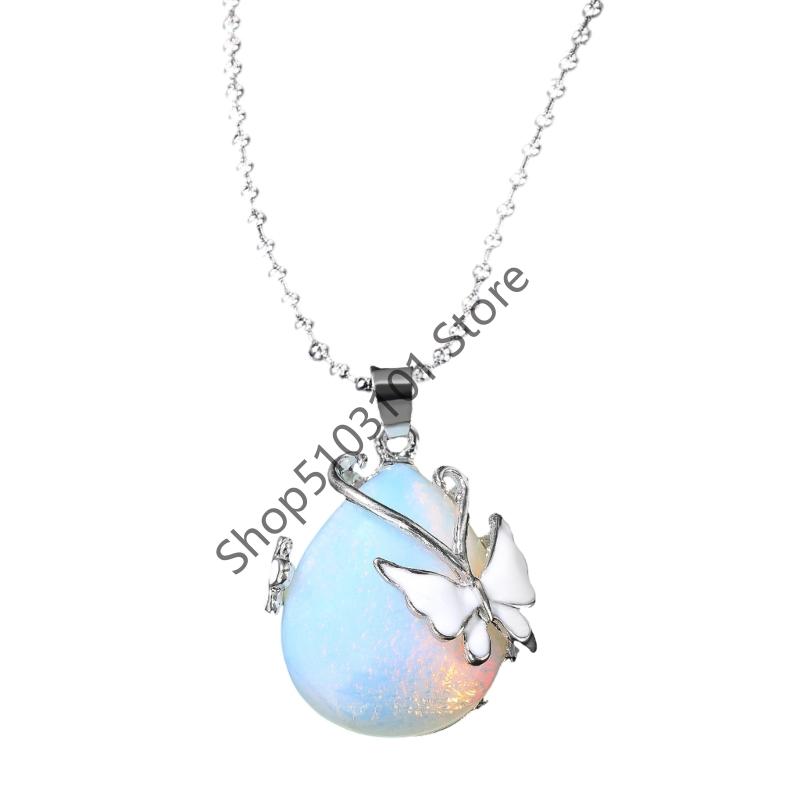 X6HE Refined Crystal Droplet Pendant Necklace Secure Clasp For Active Lifestyles
X6HE Refined Crystal Droplet Pendant Necklace Secure Clasp For Active Lifestyles