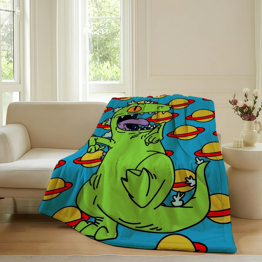 Cartoon cute R-Rugrats Blanket For Sofa Office Bed Plane Travel Sleep Read Relax Camping Soft And Warm 30x40in
Cartoon cute R-Rugrats Blanket For Sofa Office Bed Plane Travel Sleep Read Relax Camping Soft And Warm 30x40in