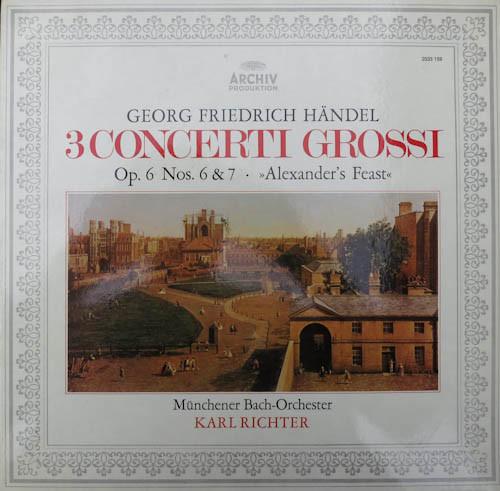 LP Record GEORG FRIEDRICH HNDEL - MNCHENER - 3 Concerti Grossi (Op. 6 Nos. 6 & 7 2533159 Archiv Produkti Germany Classical Used
LP Record GEORG FRIEDRICH HNDEL - MNCHENER - 3 Concerti Grossi (Op. 6 Nos. 6 & 7 2533159 Archiv Produkti Germany Classical Used