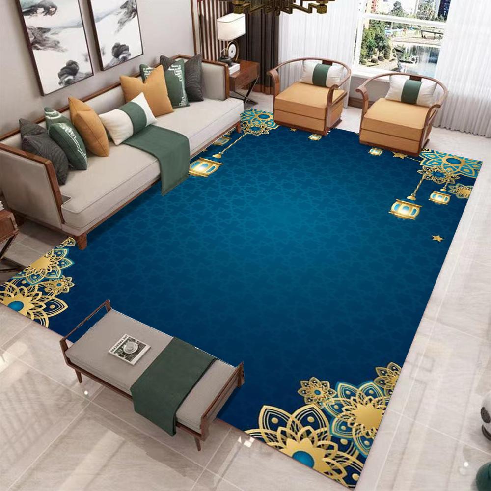 Islamic Style Area Rug Mosque Lantern Arabic Pattern Mat Non Slip Stain Resistant Durable for Living Room Bedroom Home Decor 50x80cm
Islamic Style Area Rug Mosque Lantern Arabic Pattern Mat Non Slip Stain Resistant Durable for Living Room Bedroom Home Decor 50x80cm