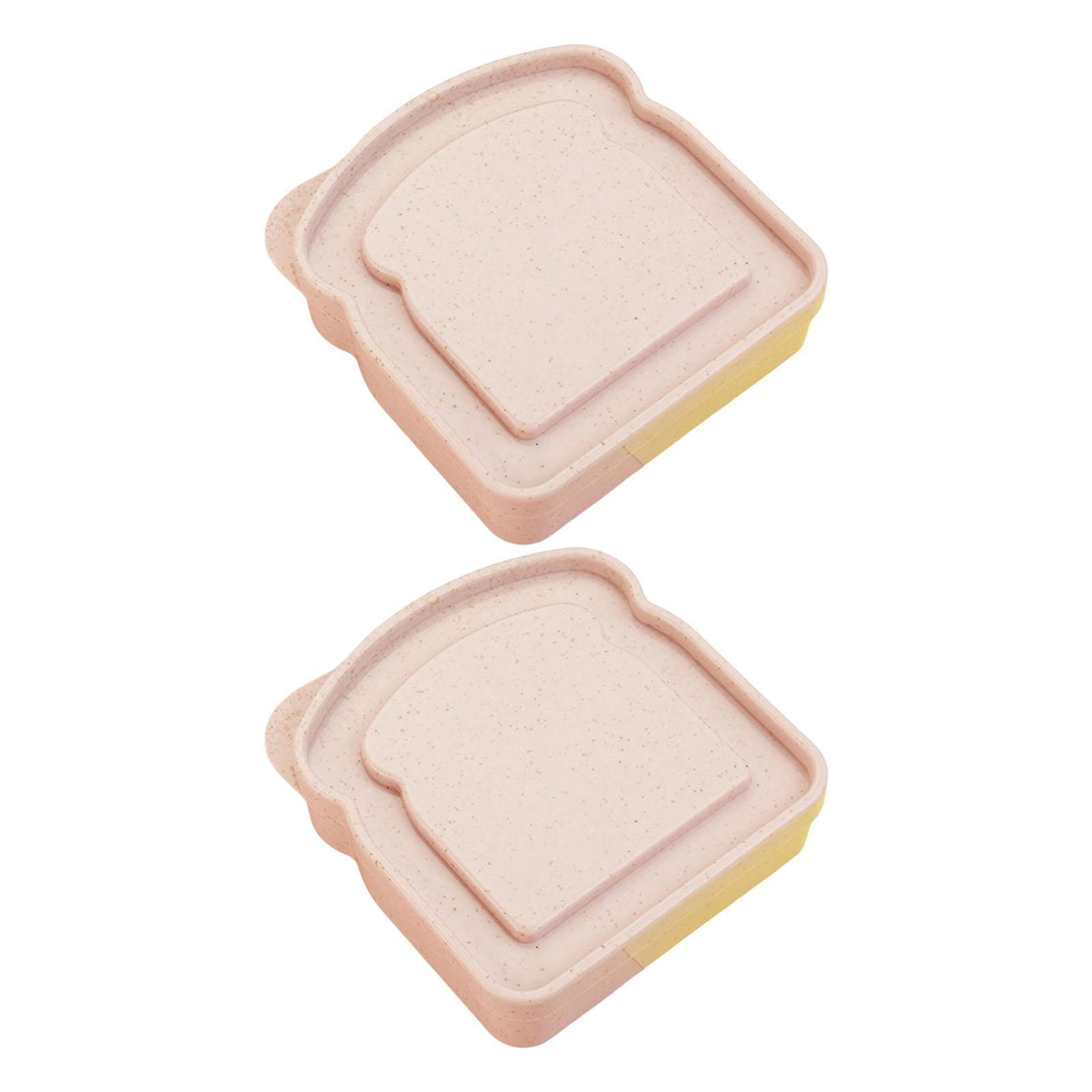 Контейнер для хранения продуктов большой вместимости, герметичный ланч-бокс в форме тоста с крышкой для пикников, офиса, кемпинга, на открытом воздухе розовый
Контейнер для хранения продуктов большой вместимости, герметичный ланч-бокс в форме тоста с крышкой для пикников, офиса, кемпинга, на открытом воздухе розовый