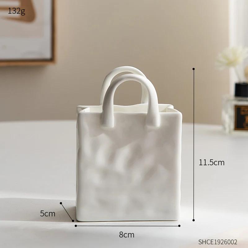 Современная декоративная ваза для сумочки Керамическая ваза Украшение для дома Цветы для декора Украшение стола Аксессуары Декор для комнаты Ваза Подарок
Современная декоративная ваза для сумочки Керамическая ваза Украшение для дома Цветы для декора Украшение стола Аксессуары Декор для комнаты Ваза Подарок