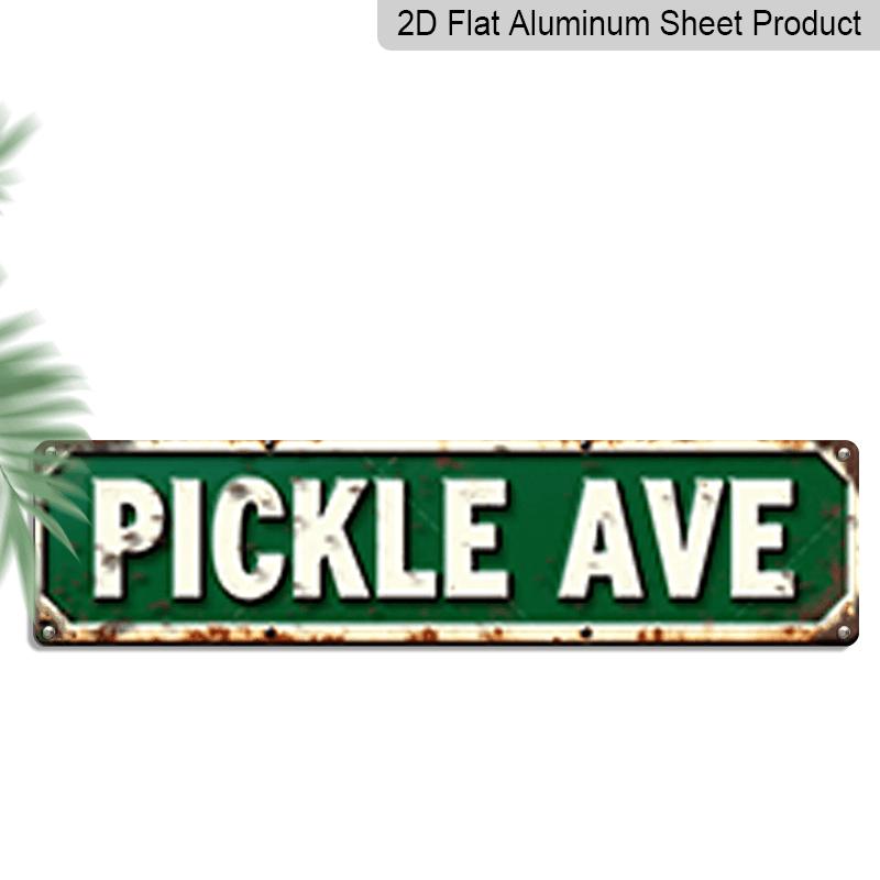 15.7×3.94inch Rustic Green Pickle Ave Street Sign - Aluminum Sign/decorative SignSuitable for Kitchen, Porch, Outdoor Garden, Bar Decor - Green 40cm x 10cm
15.7×3.94inch Rustic Green Pickle Ave Street Sign - Aluminum Sign/decorative SignSuitable for Kitchen, Porch, Outdoor Garden, Bar Decor - Green 40cm x 10cm