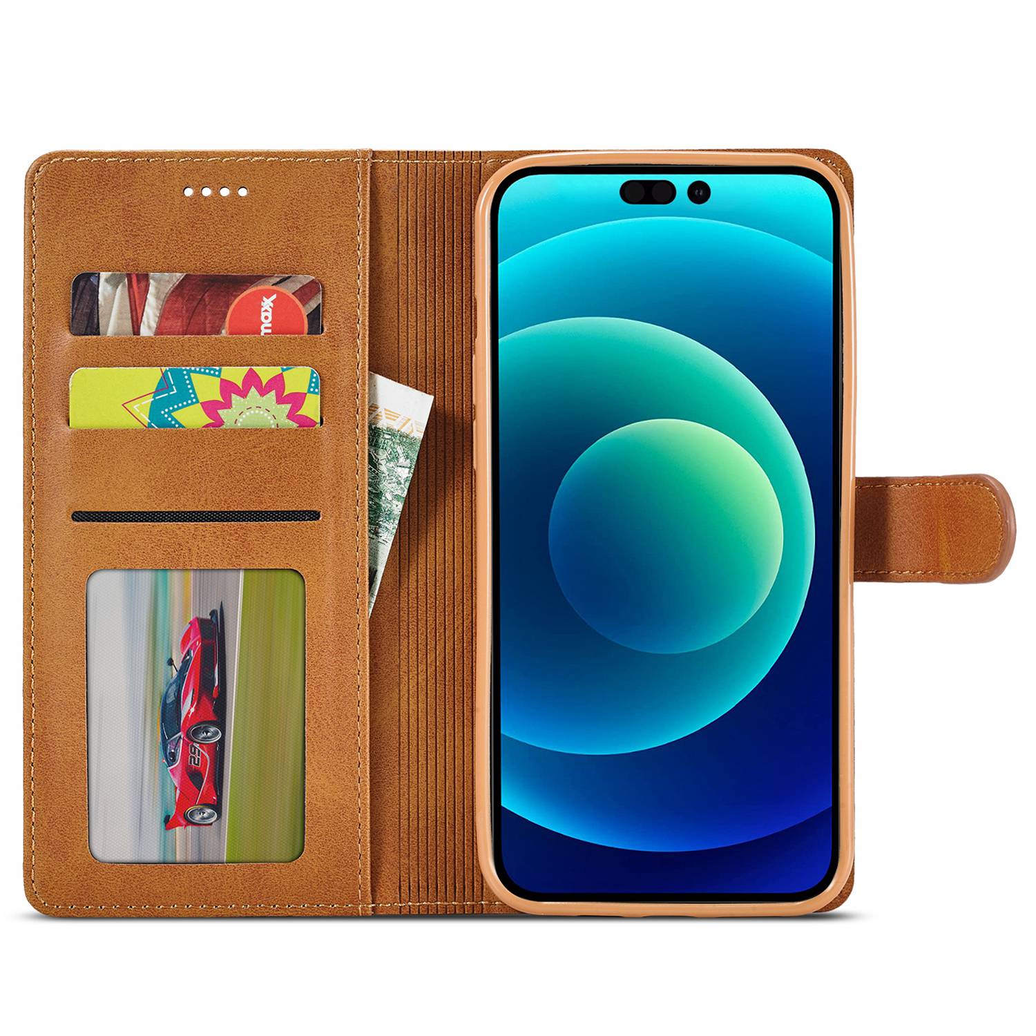 LC.IMEEKE For iPhone 14 6.1 inch Flip Folio Book PU Leather Case Wallet Stand Shockproof TPU Inner Shell Phone Cover Black
LC.IMEEKE For iPhone 14 6.1 inch Flip Folio Book PU Leather Case Wallet Stand Shockproof TPU Inner Shell Phone Cover Black