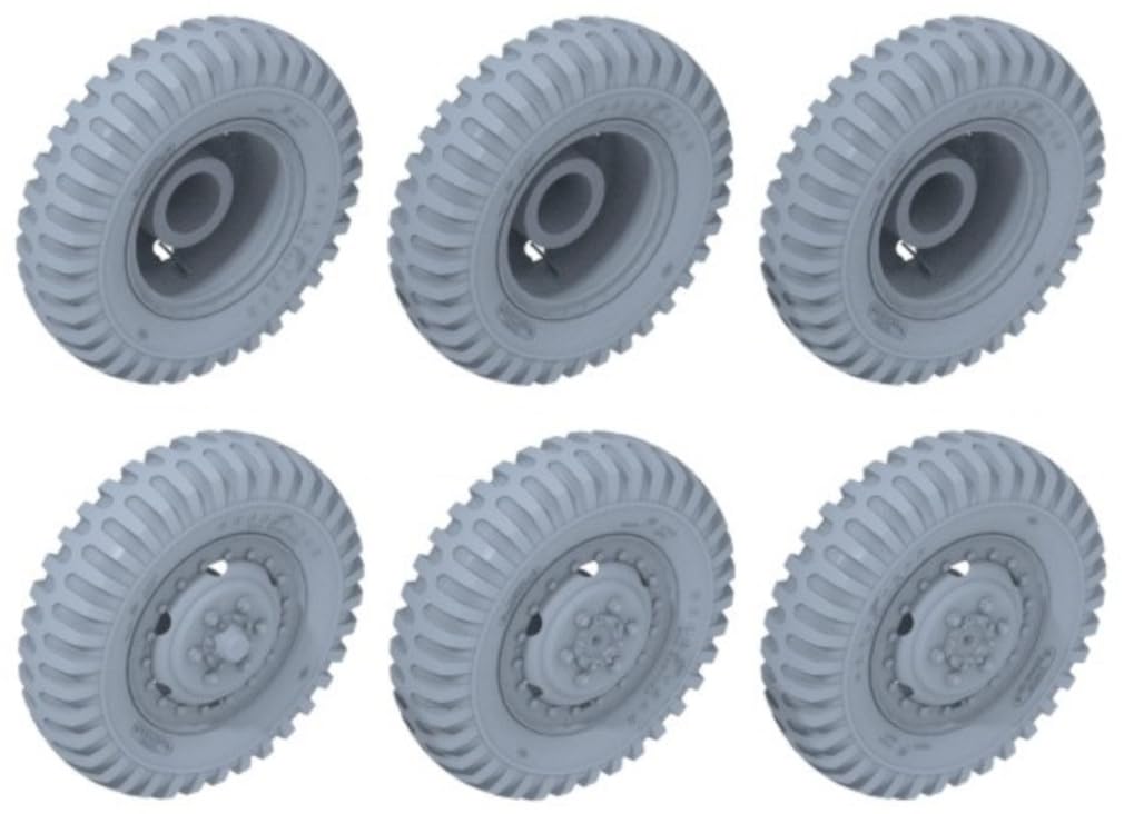 ET Model 1/35 WWII US M8 Greyhound/M20 High-Speed Scout Car Weight-Deforming Tires (for Tamiya) Plastic Model Parts P35-150 (Combat Vehicle)
ET Model 1/35 WWII US M8 Greyhound/M20 High-Speed Scout Car Weight-Deforming Tires (for Tamiya) Plastic Model Parts P35-150 (Combat Vehicle)