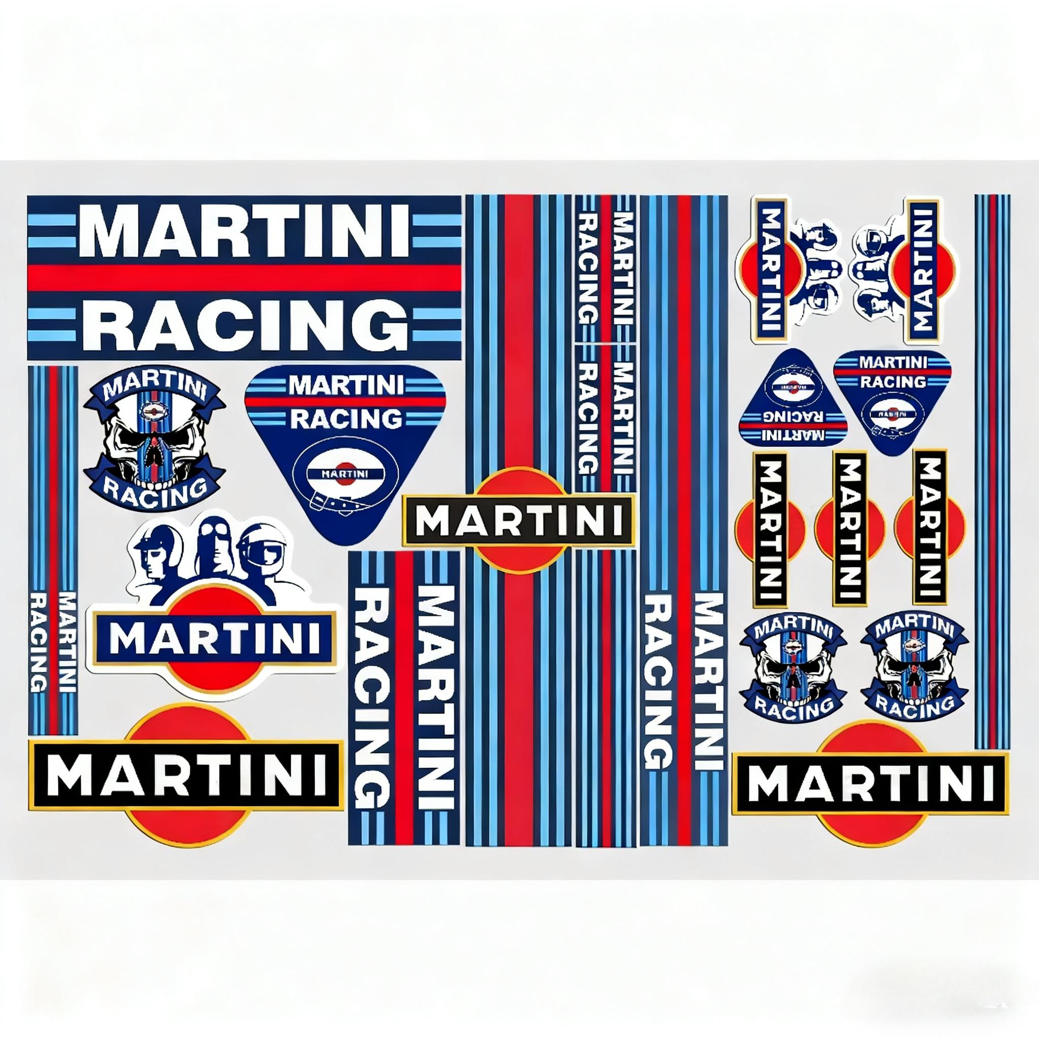For Martinis Racing Stickers Moto Sticker Auto Body Bumper Windows Motorcycle Laptop Walls Vinyl Decal Car Tuning Accessories 20X30CM
For Martinis Racing Stickers Moto Sticker Auto Body Bumper Windows Motorcycle Laptop Walls Vinyl Decal Car Tuning Accessories 20X30CM