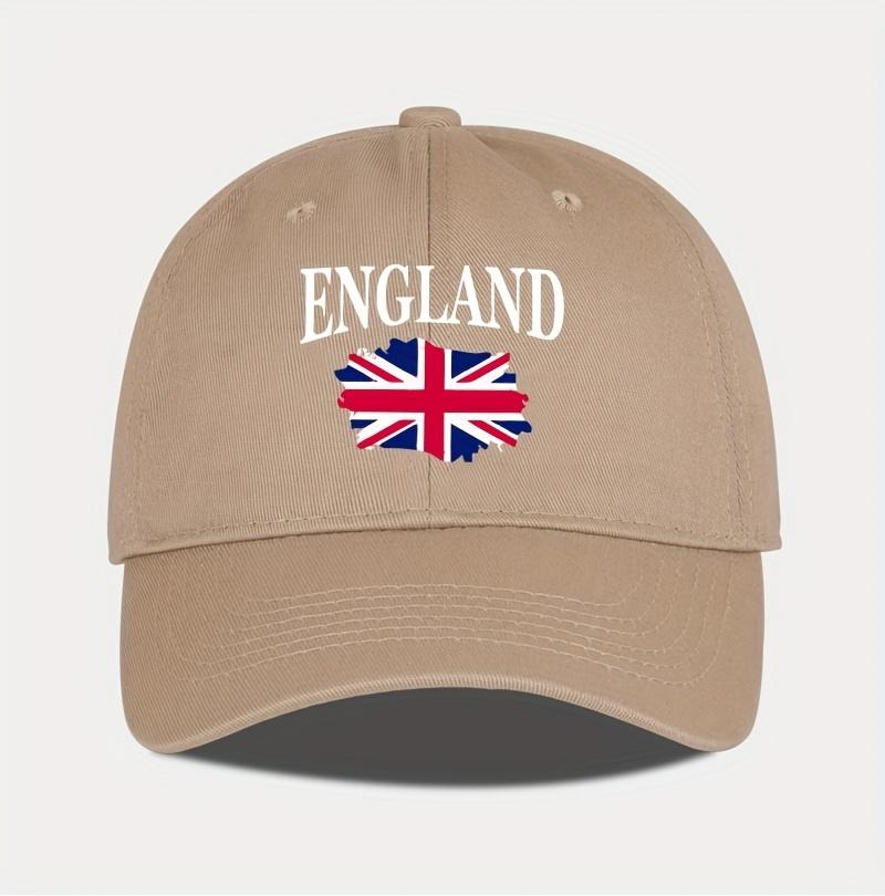 England Cap Lightweight Adjustable Baseball Cap ENGLAND Print with Union Jack Design Soft Top Hat for Outdoor Peaked Cap Adjustable
England Cap Lightweight Adjustable Baseball Cap ENGLAND Print with Union Jack Design Soft Top Hat for Outdoor Peaked Cap Adjustable