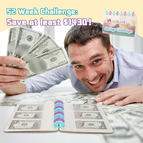 52-недельный конкурс по экономии денег. Планировщик бюджета с начинкой для денег. Конверты с матовой обложкой. Органайзер для переплета денег. A
52-недельный конкурс по экономии денег. Планировщик бюджета с начинкой для денег. Конверты с матовой обложкой. Органайзер для переплета денег. A