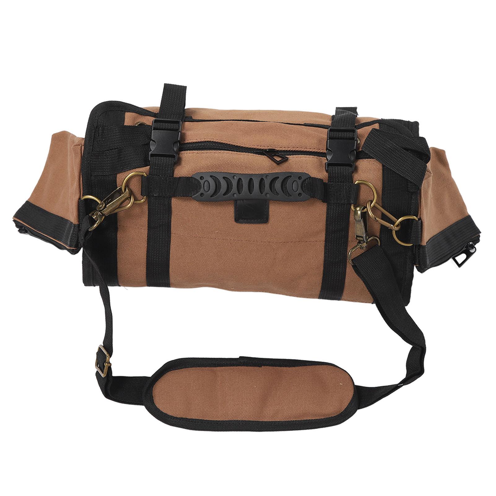 Small Tool Bag 7 Individual Pockets Comfortable Handheld Roll Up Tool Bag Organizer Tool Pouches for Mechanic Electrician
Small Tool Bag 7 Individual Pockets Comfortable Handheld Roll Up Tool Bag Organizer Tool Pouches for Mechanic Electrician